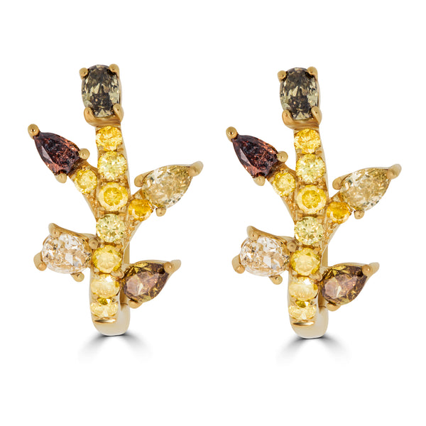 Bud Diamond Earrings
