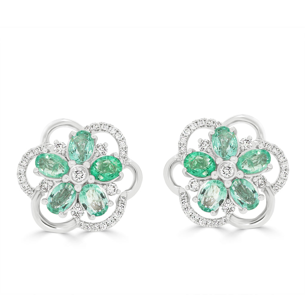 Dreaming Emerald Earrings