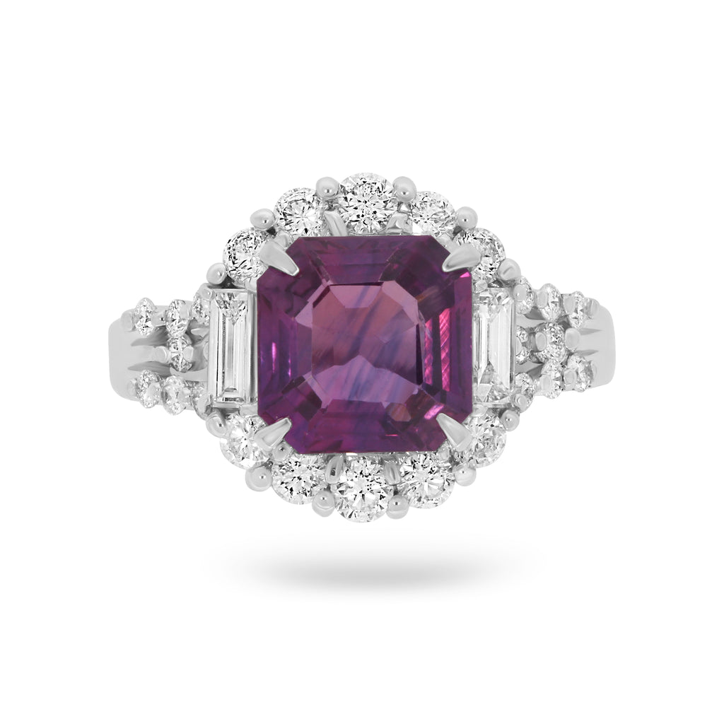 Dreaming Pink Sapphire Ring