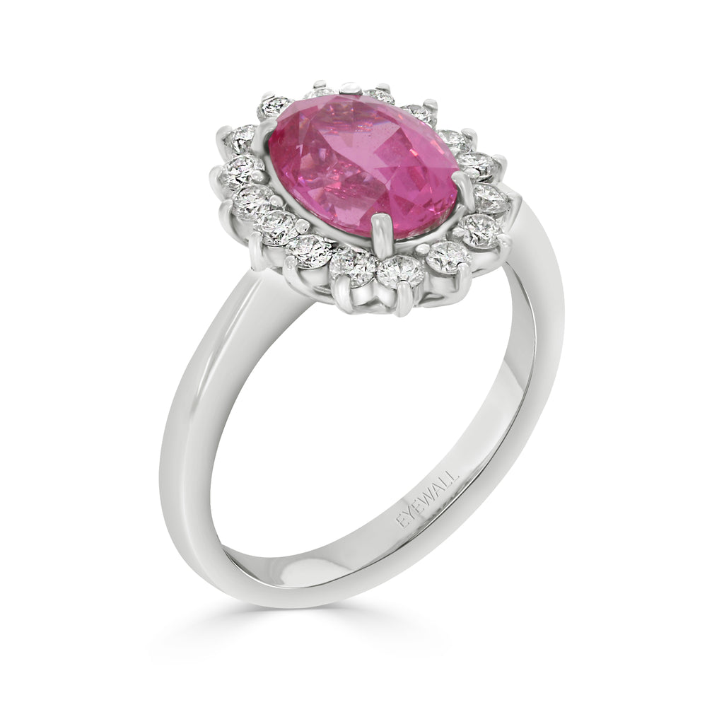 Dreaming Pink Spinel Diamond Ring