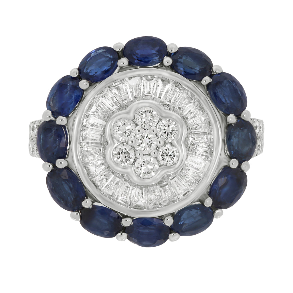 Dreaming Sapphire Cocktail Ring