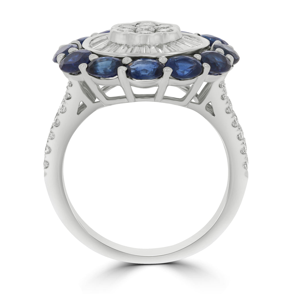 Dreaming Sapphire Cocktail Ring