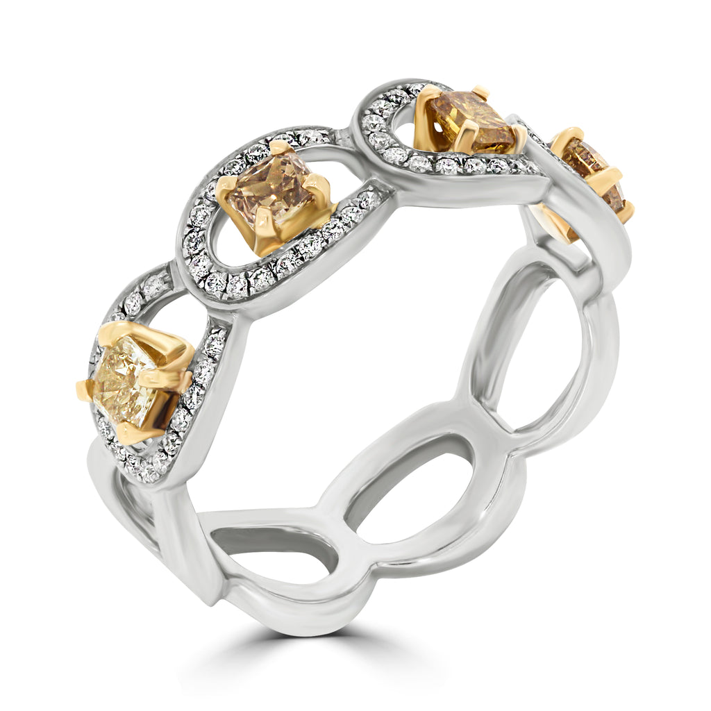 Our Living World Yellow Diamond Ring