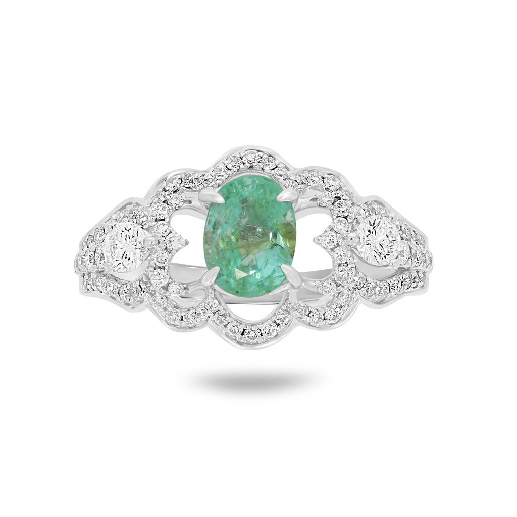 Queen Emerald Ring