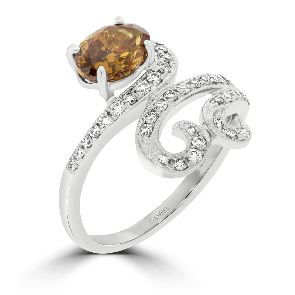 Wattle Diamond Ring