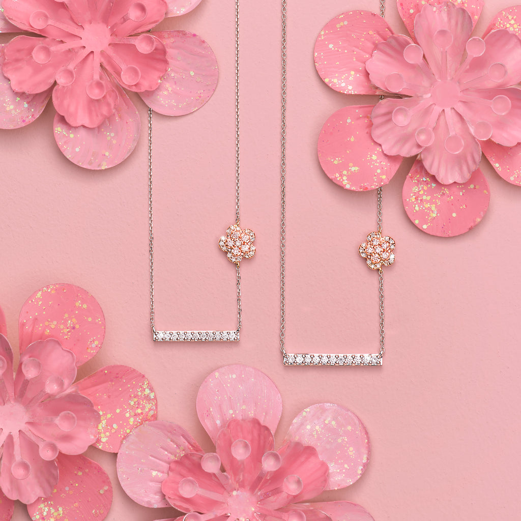 Rosea Floresence Diamond Necklace